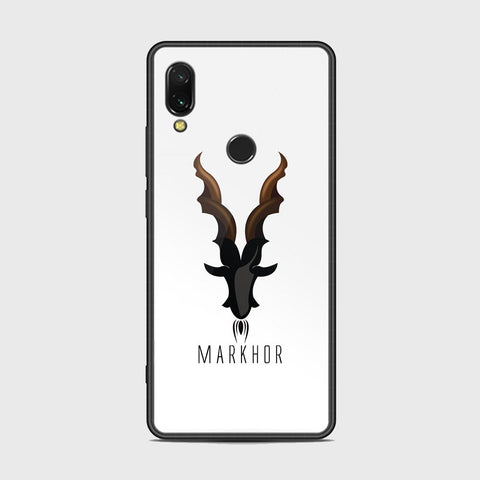 Xiaomi Redmi 7 Cover - Markhor Series - HQ Ultra Shine Premium Infinity Glass Soft Silicon Borders Case