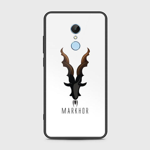 Redmi 5 Plus Cover - Markhor Series - HQ Ultra Shine Premium Infinity Glass Soft Silicon Borders Case