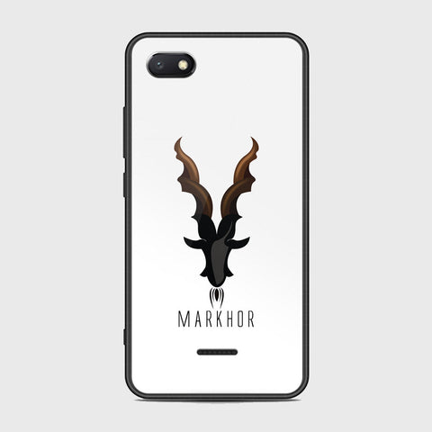 Xiaomi Redmi 6A Cover - Markhor Series - HQ Ultra Shine Premium Infinity Glass Soft Silicon Borders Case