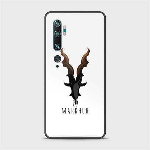 Xiaomi Mi CC9 Pro Cover - Markhor Series - HQ Ultra Shine Premium Infinity Glass Soft Silicon Borders Case
