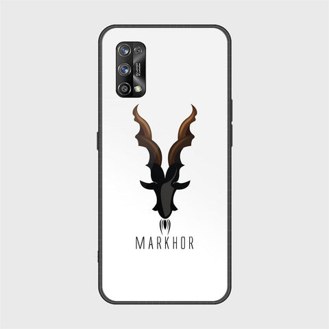 Realme 7 Pro Cover - Markhor Series - HQ Ultra Shine Premium Infinity Glass Soft Silicon Borders Case