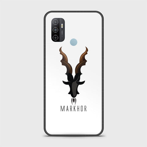Oppo A53s Cover - Markhor Series - HQ Ultra Shine Premium Infinity Glass Soft Silicon Borders Case