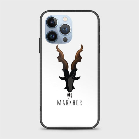iPhone 13 Pro Cover - Markhor Series - HQ Ultra Shine Premium Infinity Glass Soft Silicon Borders Case