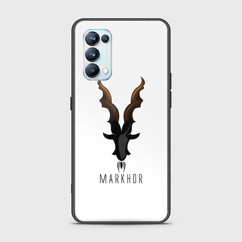 Oppo Reno 5 Pro 5G Cover - Markhor Series - HQ Ultra Shine Premium Infinity Glass Soft Silicon Borders Case