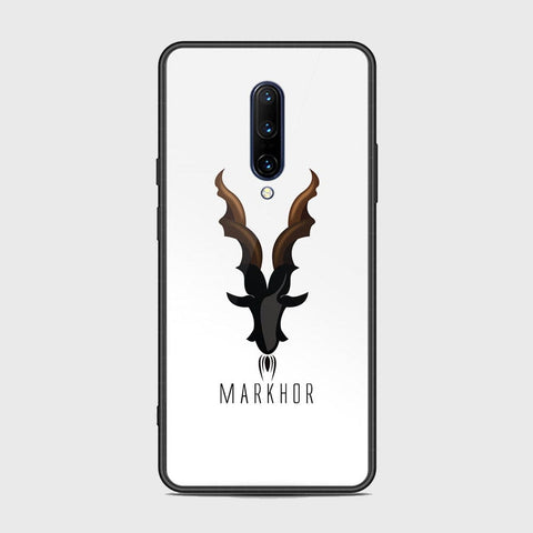 OnePlus 7 Pro Cover - Markhor Series - HQ Ultra Shine Premium Infinity Glass Soft Silicon Borders Case