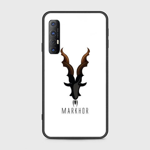 Oppo Reno 3 Pro 5G Cover - Markhor Series - HQ Ultra Shine Premium Infinity Glass Soft Silicon Borders Case