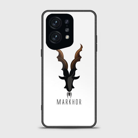 Oppo Find X5 Cover - Markhor Series - HQ Ultra Shine Premium Infinity Glass Soft Silicon Borders Case