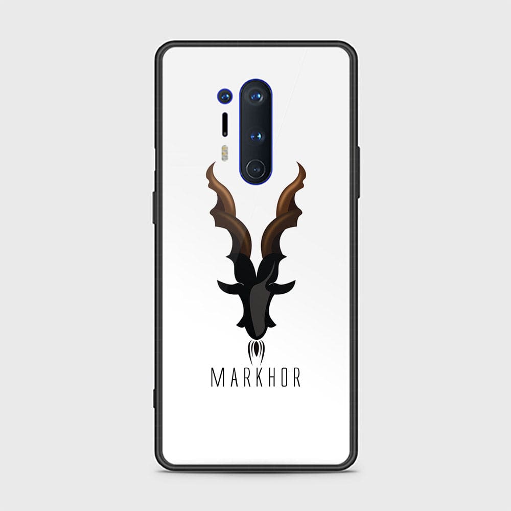 OnePlus 8 Pro Cover - Markhor Series - HQ Ultra Shine Premium Infinity Glass Soft Silicon Borders Case