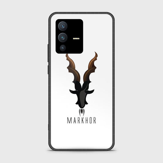 Vivo V23 5G Cover - Markhor Series - D228 - HQ Ultra Shine Premium Infinity Glass Soft Silicon Borders Case ( Fast Delivery )