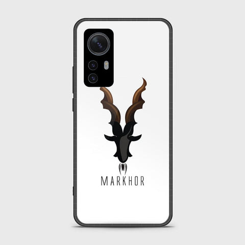 Xiaomi 12 Pro Cover - Markhor Series - HQ Ultra Shine Premium Infinity Glass Soft Silicon Borders Case