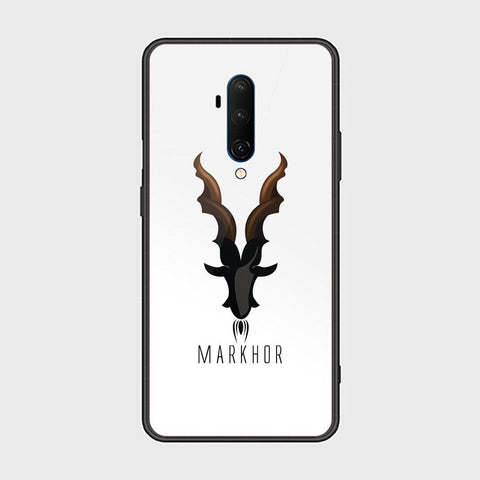 OnePlus 7T Pro Cover - Markhor Series - HQ Ultra Shine Premium Infinity Glass Soft Silicon Borders Case