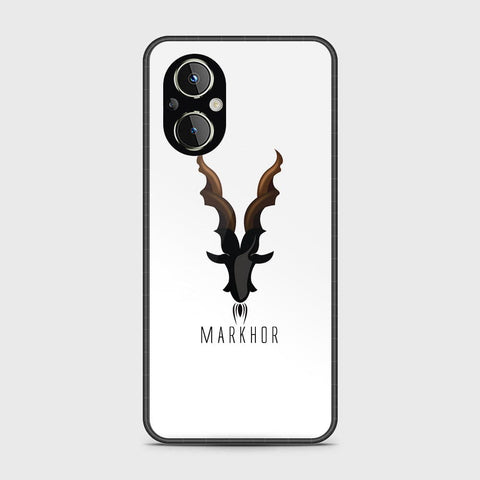Oppo Reno 7 Lite Cover - Markhor Series - HQ Ultra Shine Premium Infinity Glass Soft Silicon Borders Case