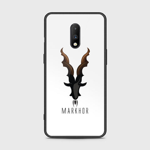 OnePlus 7 Cover - Markhor Series - HQ Ultra Shine Premium Infinity Glass Soft Silicon Borders Case