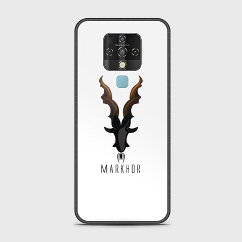 Tecno Camon 16 Cover - Markhor Series - HQ Ultra Shine Premium Infinity Glass Soft Silicon Borders Case