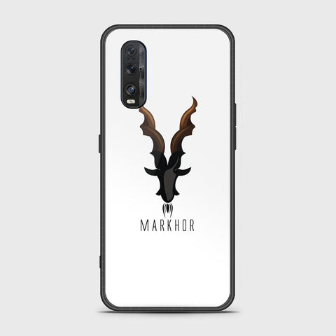 Oppo Find X2 Cover - Markhor Series - HQ Ultra Shine Premium Infinity Glass Soft Silicon Borders Case