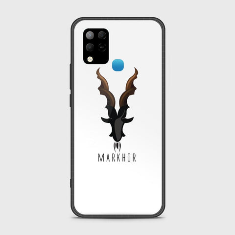 Infinix Hot 10s Cover - Markhor Series - HQ Ultra Shine Premium Infinity Glass Soft Silicon Borders Case