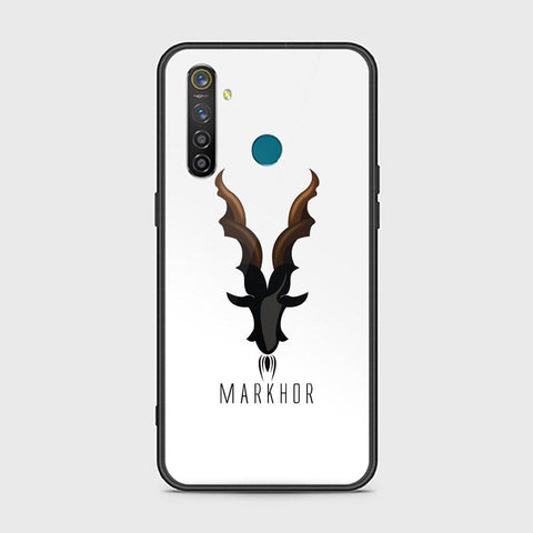 Realme 5 Pro Cover - Markhor Series - HQ Ultra Shine Premium Infinity Glass Soft Silicon Borders Case