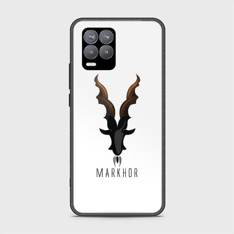 Realme 8 Cover - Markhor Series - HQ Ultra Shine Premium Infinity Glass Soft Silicon Borders Case