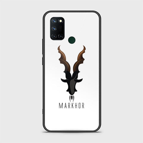 Realme 7i Cover - Markhor Series - HQ Ultra Shine Premium Infinity Glass Soft Silicon Borders Case