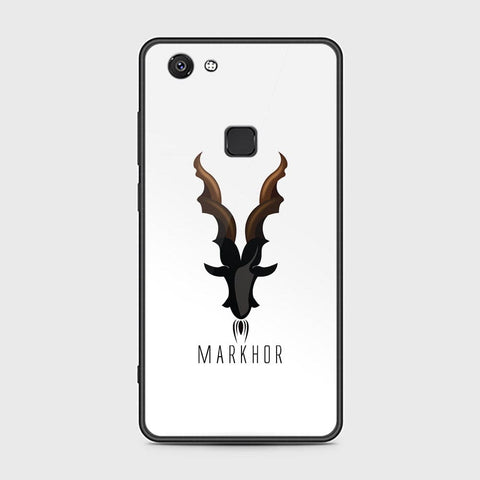 Vivo V7 Cover - Markhor Series - HQ Ultra Shine Premium Infinity Glass Soft Silicon Borders Case