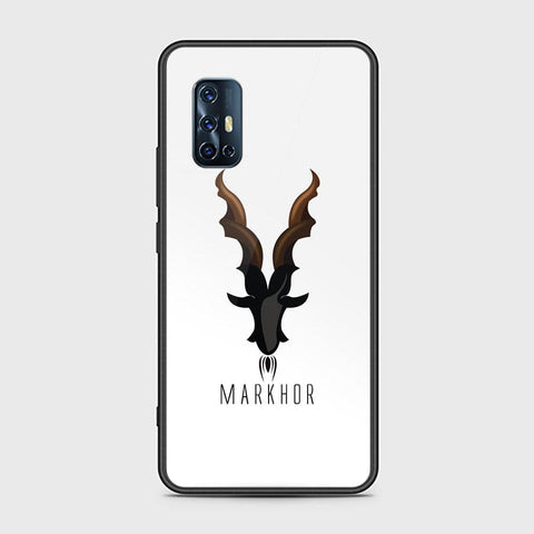 Vivo V17 Cover - Markhor Series - HQ Ultra Shine Premium Infinity Glass Soft Silicon Borders Case