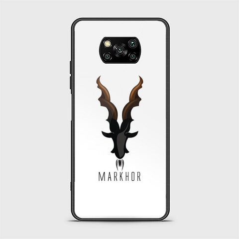 Xiaomi Poco X3 Cover - Markhor Series - HQ Ultra Shine Premium Infinity Glass Soft Silicon Borders Case
