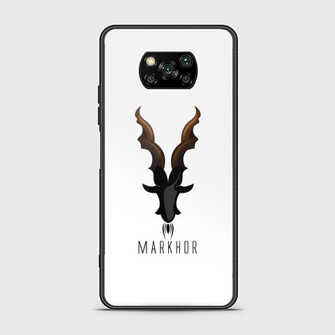 Xiaomi Poco X3 Pro Cover - Markhor Series - HQ Ultra Shine Premium Infinity Glass Soft Silicon Borders Case