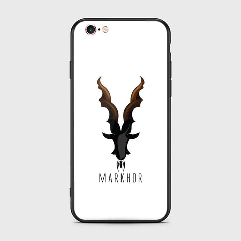 iPhone 6s Plus / 6 Plus Cover - Markhor Series - HQ Ultra Shine Premium Infinity Glass Soft Silicon Borders Case