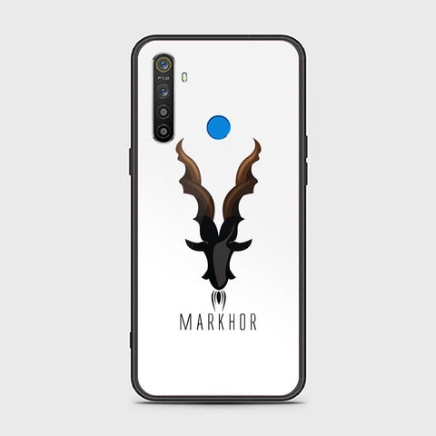 Realme 5i Cover - Markhor Series - HQ Ultra Shine Premium Infinity Glass Soft Silicon Borders Case