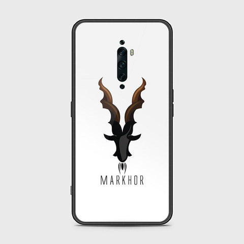 Oppo Reno 2F Cover - Markhor Series - HQ Ultra Shine Premium Infinity Glass Soft Silicon Borders Case