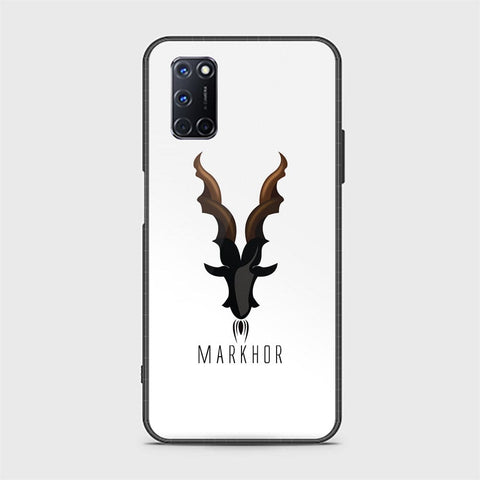 Oppo A92 Cover - Markhor Series - HQ Ultra Shine Premium Infinity Glass Soft Silicon Borders Case