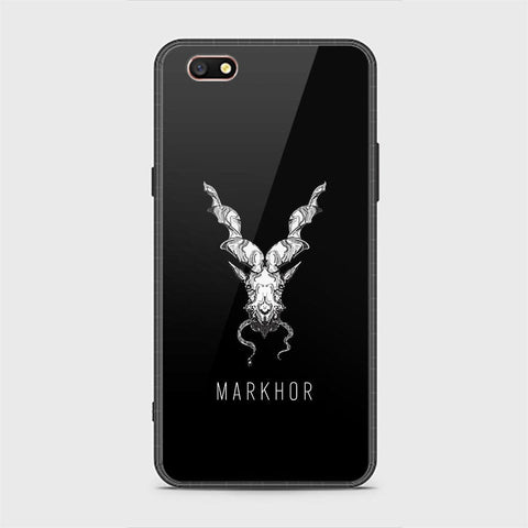 Oppo A77 Cover - Markhor Series - HQ Ultra Shine Premium Infinity Glass Soft Silicon Borders Case