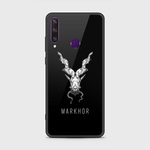 Huawei Y6p Cover - Markhor Series - HQ Ultra Shine Premium Infinity Glass Soft Silicon Borders Case