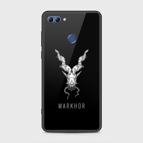 Huawei Y9 2018 Cover - Markhor Series - HQ Ultra Shine Premium Infinity Glass Soft Silicon Borders Case