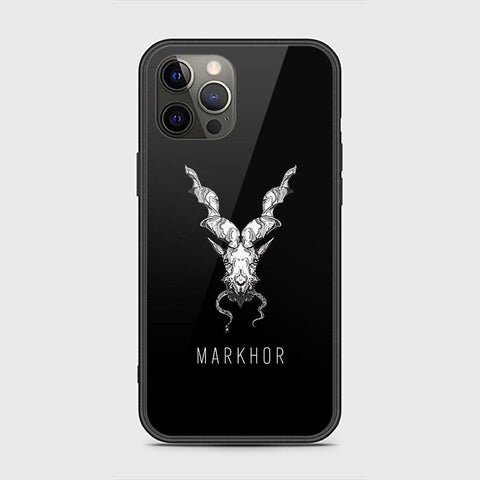 iPhone 12 Pro Max Cover - Markhor Series - HQ Ultra Shine Premium Infinity Glass Soft Silicon Borders Case