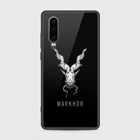 Huawei P30 Cover - Markhor Series - HQ Ultra Shine Premium Infinity Glass Soft Silicon Borders Case