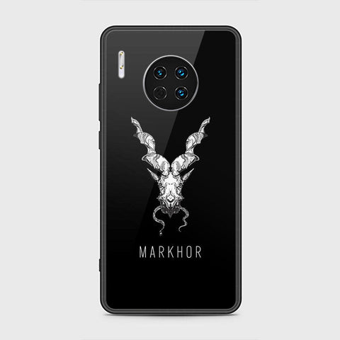 Huawei Mate 30 Cover - Markhor Series - HQ Ultra Shine Premium Infinity Glass Soft Silicon Borders Case