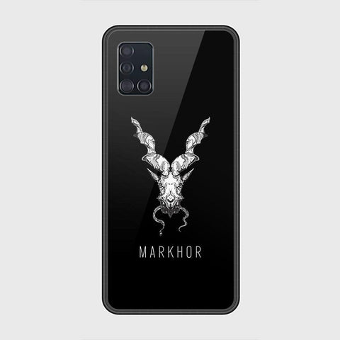 Samsung Galaxy A51 Cover - Markhor Series - HQ Ultra Shine Premium Infinity Glass Soft Silicon Borders Case