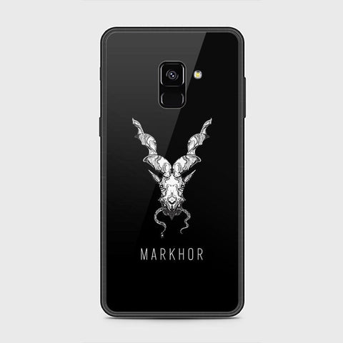 Samsung Galaxy A8 2018 Cover - Markhor Series - HQ Ultra Shine Premium Infinity Glass Soft Silicon Borders Case