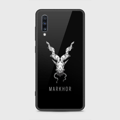 Samsung Galaxy A70s Cover - Markhor Series - HQ Ultra Shine Premium Infinity Glass Soft Silicon Borders Case