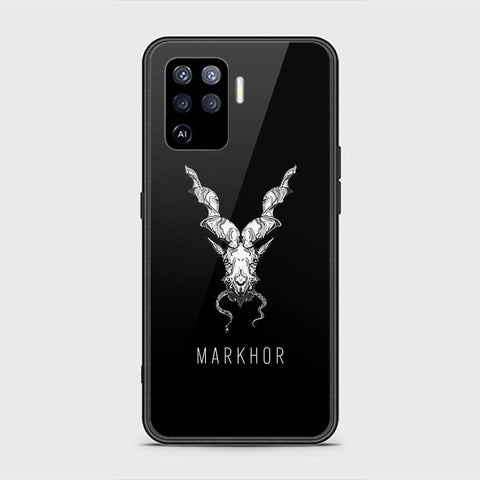 Oppo A94 Cover - Markhor Series - HQ Ultra Shine Premium Infinity Glass Soft Silicon Borders Case