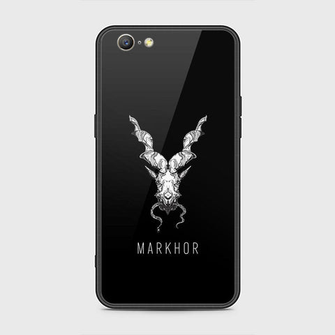 Oppo A39 Cover - Markhor Series - HQ Ultra Shine Premium Infinity Glass Soft Silicon Borders Case