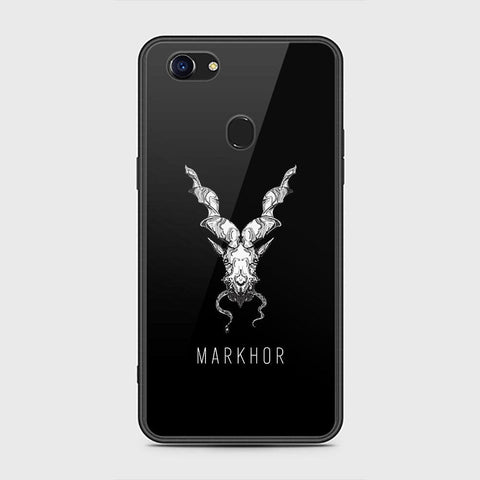 Oppo F5 Cover - Markhor Series - HQ Ultra Shine Premium Infinity Glass Soft Silicon Borders Case