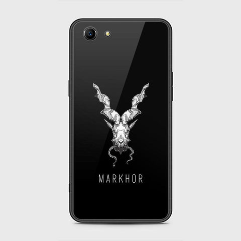 Oppo A83 Cover - Markhor Series - HQ Ultra Shine Premium Infinity Glass Soft Silicon Borders Case