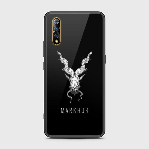 Vivo S1 Cover - Markhor Series - HQ Ultra Shine Premium Infinity Glass Soft Silicon Borders Case