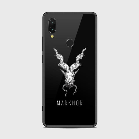 Xiaomi Redmi 7 Cover - Markhor Series - HQ Ultra Shine Premium Infinity Glass Soft Silicon Borders Case