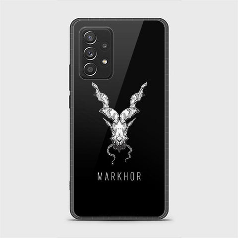 Samsung Galaxy A52 Cover - Markhor Series - HQ Ultra Shine Premium Infinity Glass Soft Silicon Borders Case