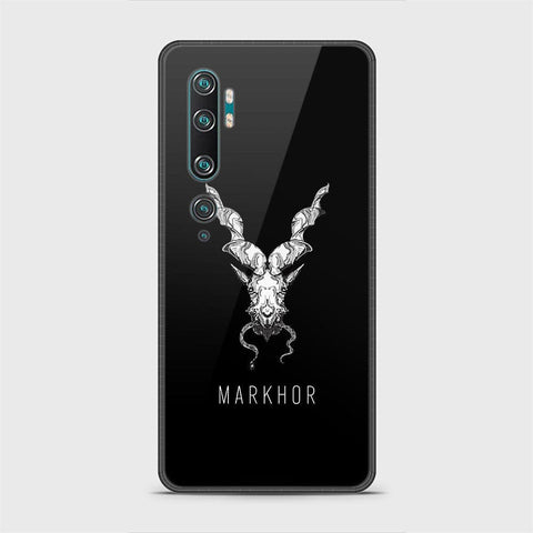 Xiaomi Mi CC9 Pro Cover - Markhor Series - HQ Ultra Shine Premium Infinity Glass Soft Silicon Borders Case