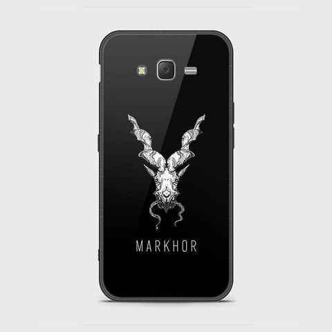 Samsung Galaxy J7 2015 Cover - Markhor Series - HQ Ultra Shine Premium Infinity Glass Soft Silicon Borders Case