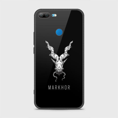 Huawei Honor 9 Lite Cover - Markhor Series - HQ Ultra Shine Premium Infinity Glass Soft Silicon Borders Case